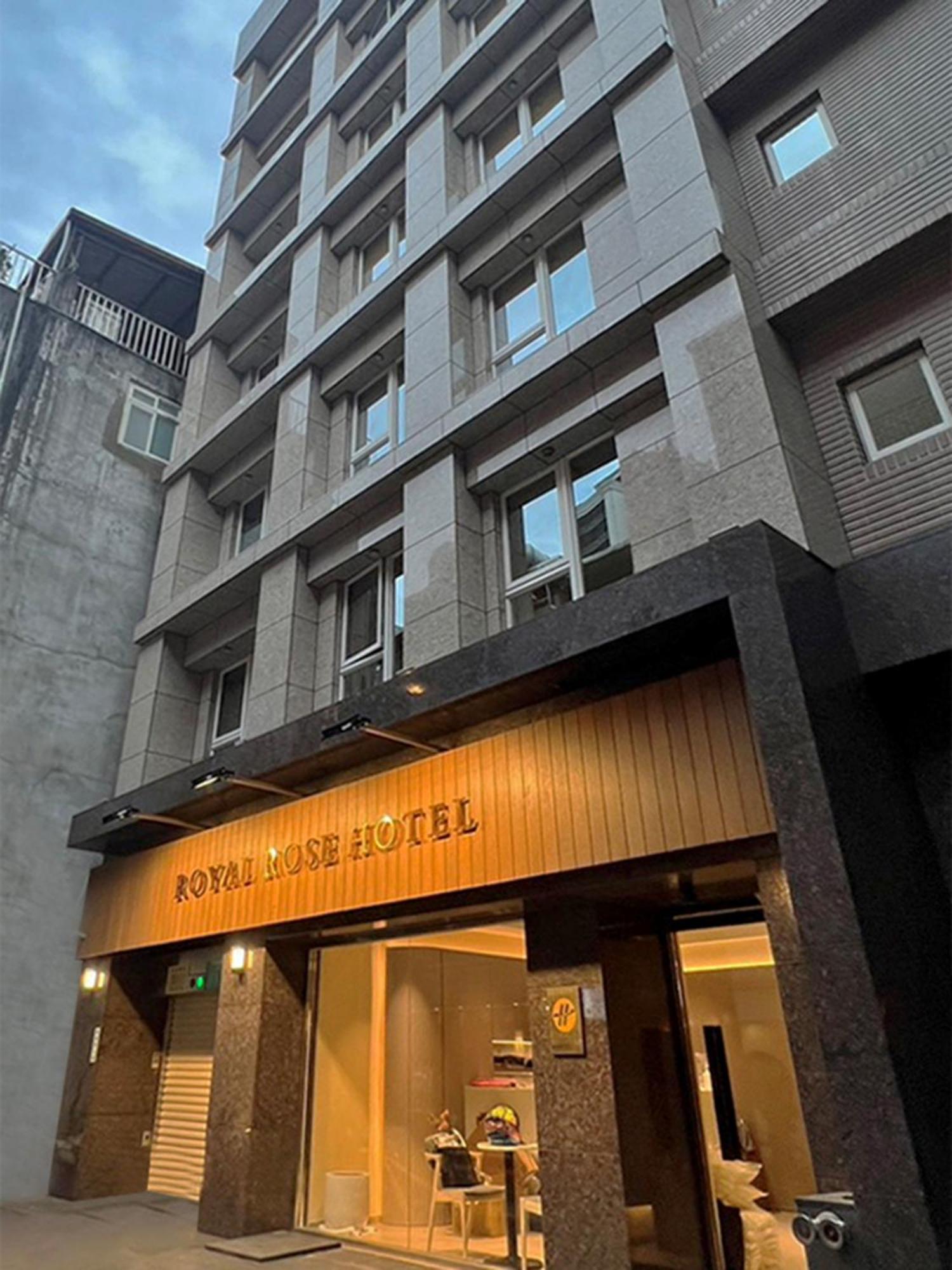 Royal Rose Hotel Zhongshan Tajpej Zewnętrze zdjęcie