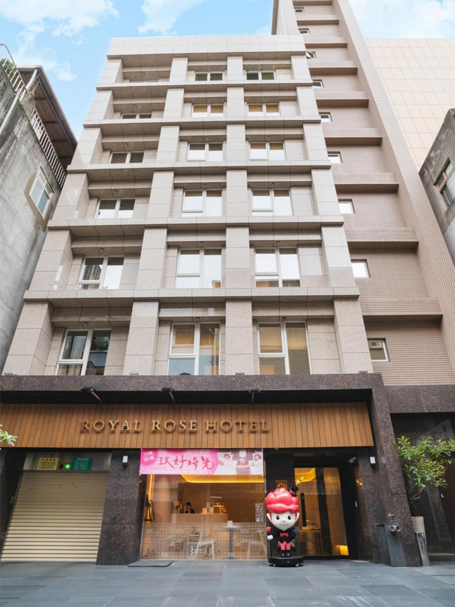 Royal Rose Hotel Zhongshan Tajpej Zewnętrze zdjęcie