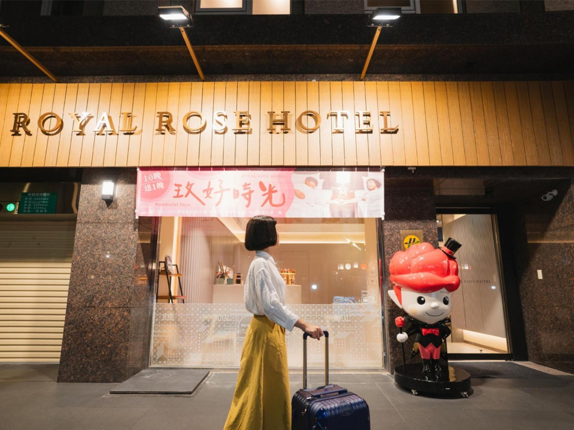 Royal Rose Hotel Zhongshan Tajpej Zewnętrze zdjęcie