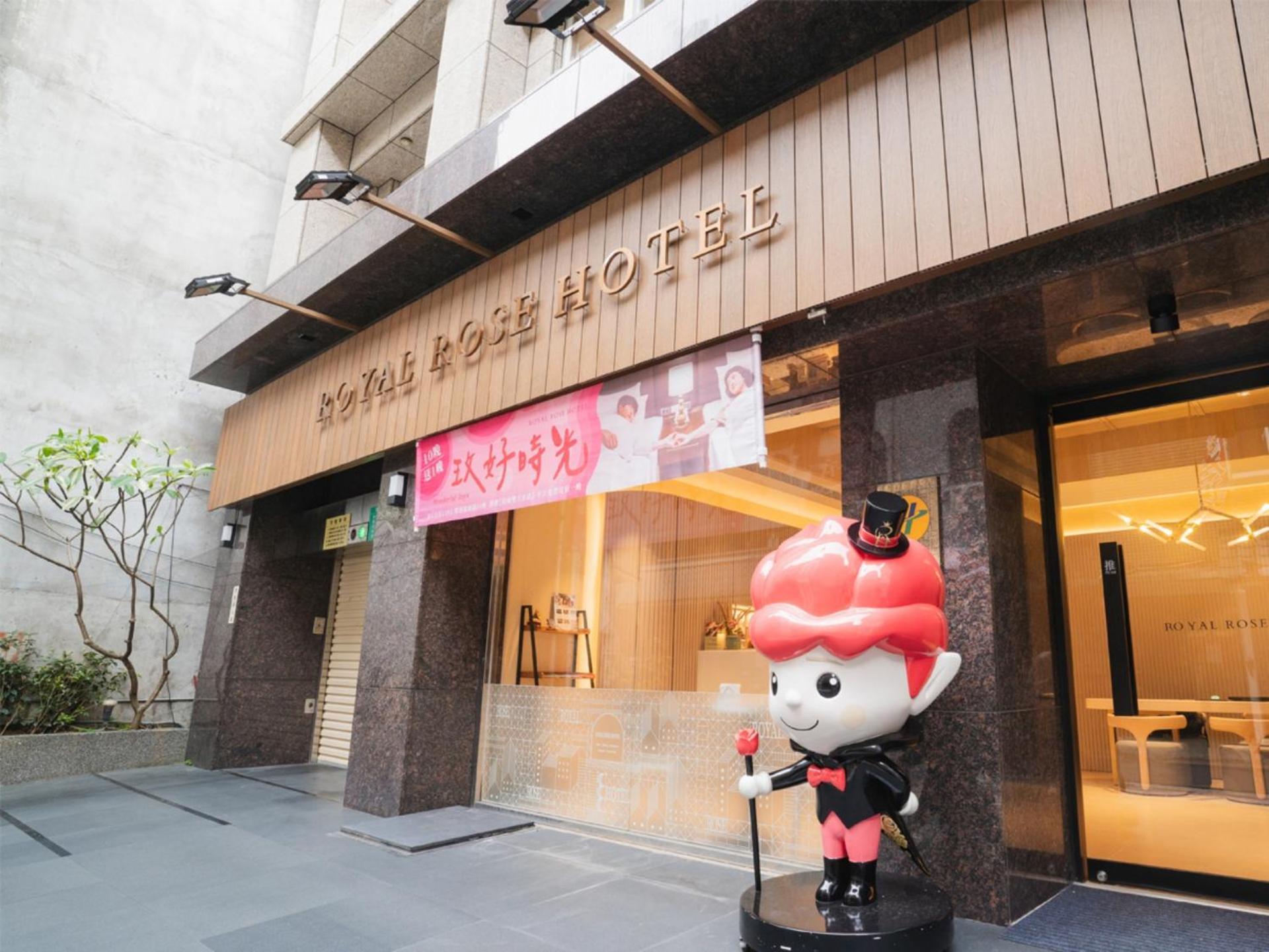 Royal Rose Hotel Zhongshan Tajpej Zewnętrze zdjęcie