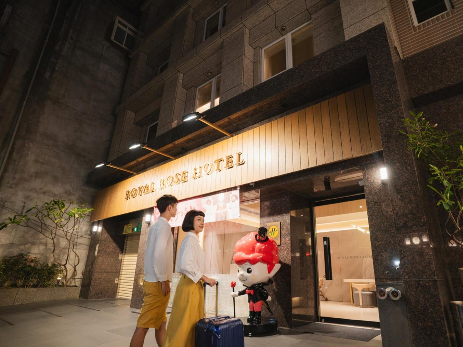 Royal Rose Hotel Zhongshan Tajpej Zewnętrze zdjęcie